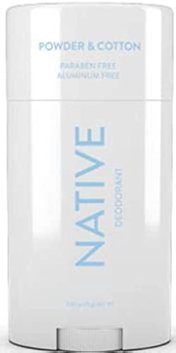 Native Deodorant Contains Naturally Derived Ingredients, 72 Hour Odor Control | Deodorant for Women and Men, Aluminum Free with Baking Soda, Coconut Oil and Shea Butter | Powder & Cotton