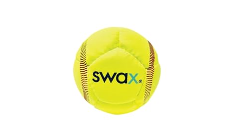 Swax Training Softball 2 Pack,Yellow,11' Softball