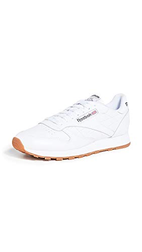 Reebok Men's Classic Leather Sneaker, US-White/Gum, 11