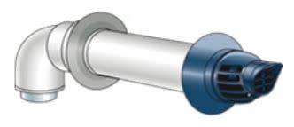 Rinnai 223174PP Rinnai 223174PP 8.7' Long Horizontal Termination Kit for Condensing Tankless Water Heaters