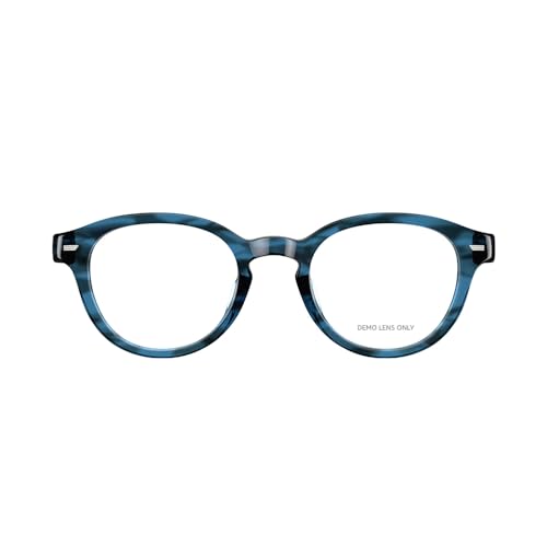 Echo Frames (3rd Gen) | Smart audio glasses with Alexa | Round frames in Blue Tortoise with prescription ready lenses