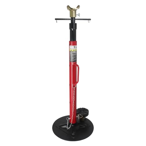 BESTOOL 1-Ton Underhoist Support Stand with Handle, Adjustable Height 30.7'' to 70.8'', Multi-Functional Topped Adapter, Easy Switching, Supporting Vehicle Components（US Patented）