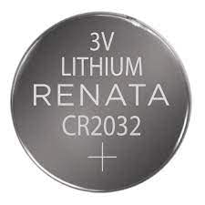 One (1) X Renata Cr2032 Lithium Watch / Key / Gadget Battery 3V Blister Packed