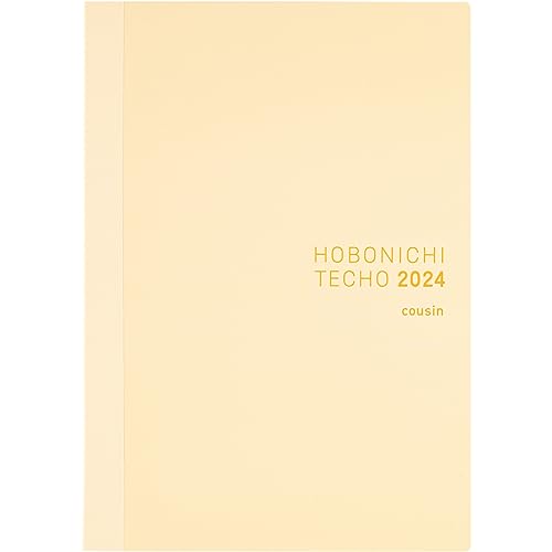 Hobonichi Techo Cousin Book [English/A5/January 2024 Start/Monday Start]