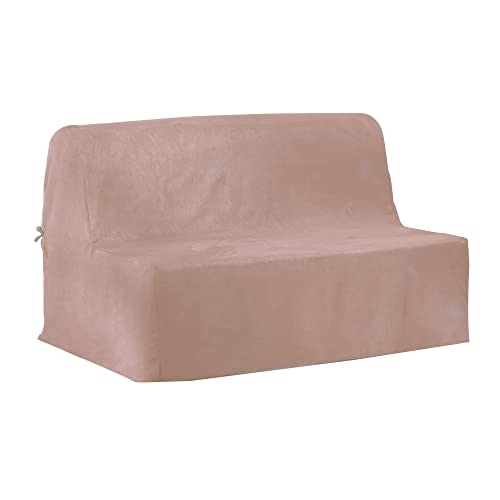 Sofa Cover for IKEA sofabed Lycksele Lovas,A Lycksele Double seat sleepcover Replacement,Size 55'/58'X75'(Brown)