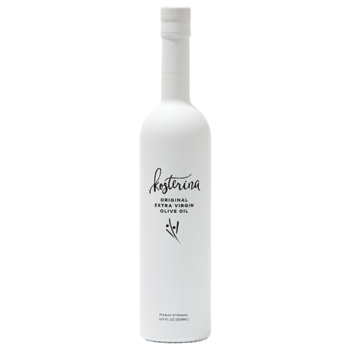 Kosterina - Original Extra Virgin Olive Oil, Cold-Pressed Greek EVOO, Made from 100% Pure Early Harvest Koroneiki Olives, Natural Superfood, Polyphenol Rich, High Antioxidants (16.9 oz)