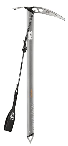 PETZL Glacier Ice Axe - Lightweight Performance Ice Axe for Mountaineering and Glacier Travel - 60 cm