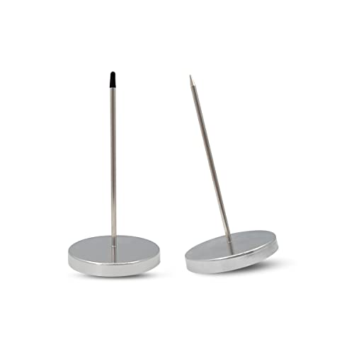 2 Pcs Desk Receipt Holder Spike, Bill Fork Ticket Spike, Restaurant Check Spindle,Memo Holder Spike