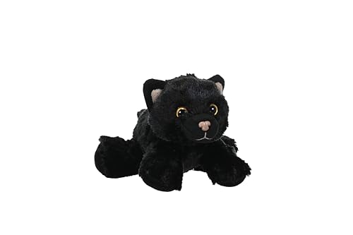 Wild Republic Black Cat Plush, Stuffed Animal, Plush Toy, Gifts for Kids, Hug’Ems 7'