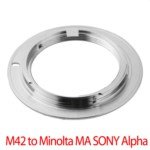 M42 Lens to Minolta AF SONY Alpha A55 A33 A560 A580 Mount Adapter