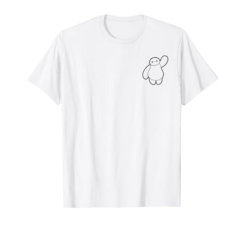 Disney Big Hero 6 Baymax Waiving Pocket T-Shirt