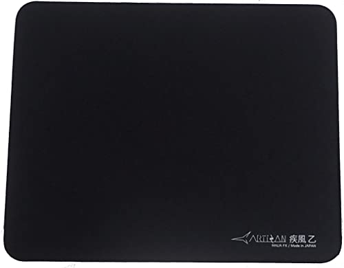 Artisan FX HAYATEOTSU NINJABLACK Gaming Mousepad with Smooth Texture and Quick Movements for pro Gamers or Grafic Designers Working at Home and Office (ySoftz Large)
