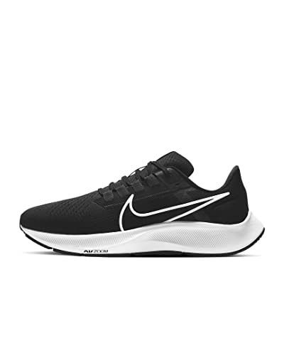 Nike Men's Air Zoom Pegasus 38 Black/White-Anthracite-Volt (CW7356 002) - 8.5