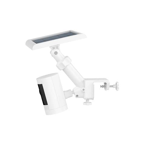 Ring Gutter Mount for Solar Panels and Cams - White