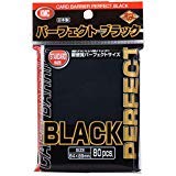 KMC Sleeves Perfect Sized Full Sized Black (80)