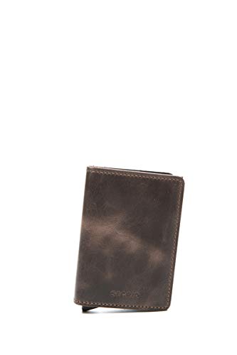 Secrid Men's Modern, Chocolate, 10.2 cm