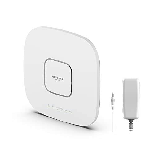 NETGEAR Cloud Managed Wireless Access Point (WAX630PA) - WiFi 6 Dual-Band AX6000 Speed | Up to 600 Client Devices | 802.11ax | Insight Remote Management | PoE++ Powered or Included AC Adapter