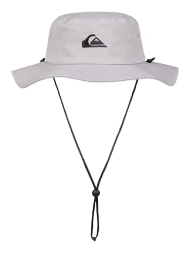 Quiksilver mens Bushmaster Sun Protection Floppy Visor Bucket Hat, Steeple Grey, Large-X-Large US