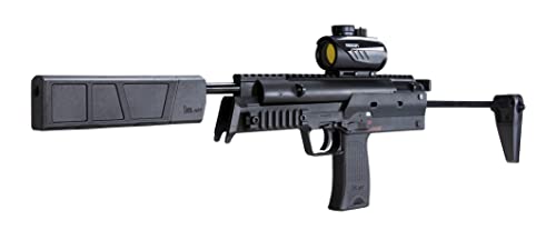 Umarex HK Heckler & Koch MP7 .177 Caliber Pellet Gun Air Rifle, Black