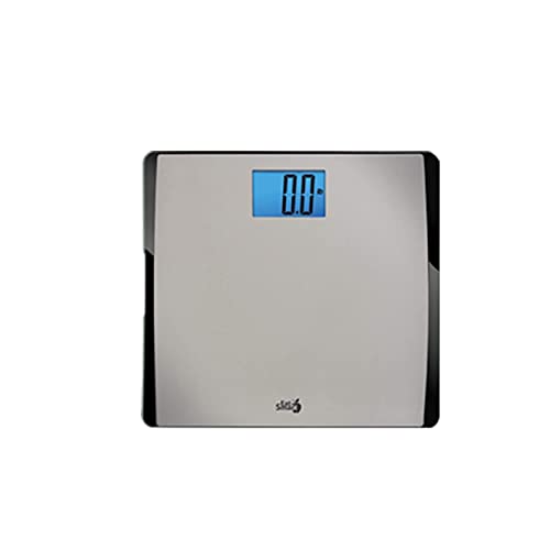 Eat Smart Precision 550 Pound Extra-High Capacity Digital Bathroom Scale with Extra-Wide Platform , Stainless