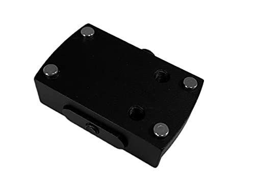 ADE Picatinny Mounting Plate/Adapter/Mount -Compatible with Shield RMS/RMSc/RMSw/SMS,Sig Sauer Romeo Zero, ADE RD3-018 Spike, Nuwa/Apollo, Vortex Defender-CCW,Bushnell RXC-200 Ultra-Compact Red dot.