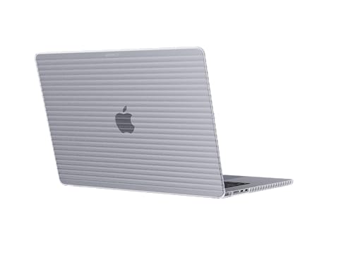 Tech21 Evo Wave case for MacBook Air 15' (2023) - Protective Hard Shell Cover - Clear