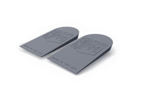 VersaLifts V2 Strength Heel Lift Inserts (Pair) (Medium) - Ideal for Bodybuilding, Olympic Lifting, Squats, Leg Press