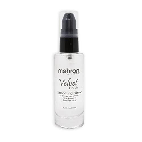 Mehron Makeup Velvet Finish Pre-Foundation Skin Primer (1 oz)