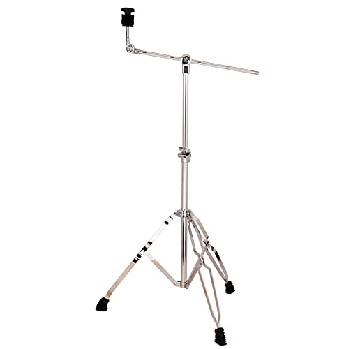 Yeasoul Cymbal Stand, Adjust high Boom and Straight Combo,Double Braced Legs with Rubber Feet