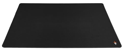 EmberEdge KX100 Pro Gaming Mouse Pad – Hybrid Cloth Surface for Speed & Control | Durable Anti-Fray Stitching, Low Static Friction, Non-Slip, & Liquid Resistant | XL 600x470x3mm Ships Flat