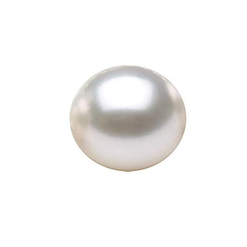 Arenaworld 11.20 Crt.(12.25 Ratti) White Pearl/Moti Round Shape Loose Gemstone for Man and Woman
