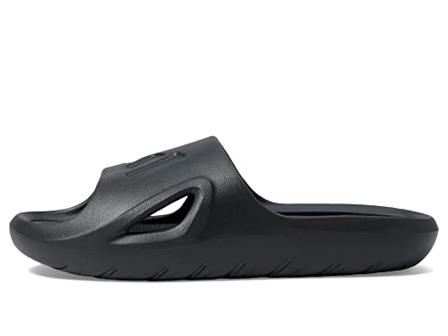 adidas Unisex Adicane Slide Sandal, Carbon/Carbon/Black, 11 US Men