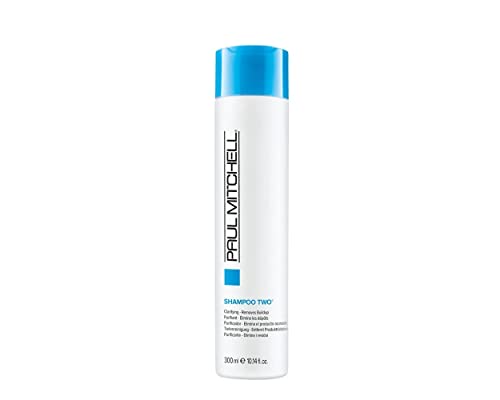 Paul Mitchell Shampoo Two, Clarifying, Removes Buildup, For All Hair Types, Especially Oily Hair 10.14 fl. oz.