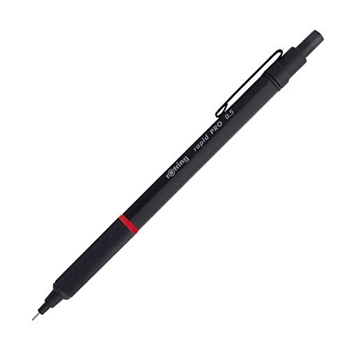 rOtring Rapid Pro Mechanical Pencil, 0.5 mm, Black