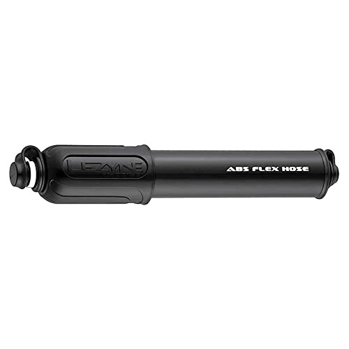 Lezyne HV Drive Bicycle Hand Pump, High Volume, 90psi, Black, Road, Mountain, Gravel Bike, Small - 195mm, Presta or Schrader Valve
