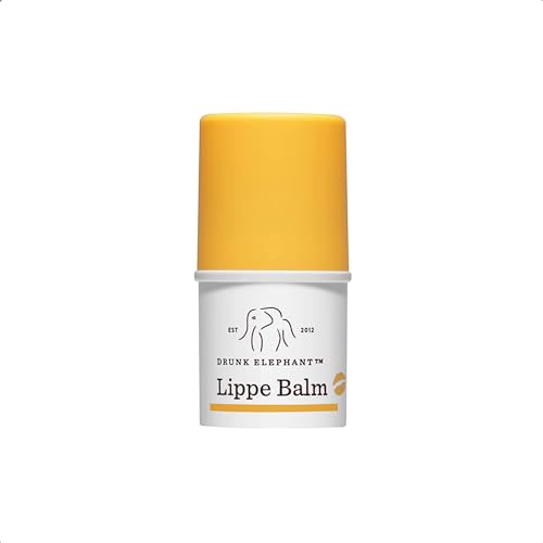 Drunk Elephant Lippe Balm - 0.13 oz - Moisturizing Lip Balm with Shea Butter, Avocado Oil & Vitamin C