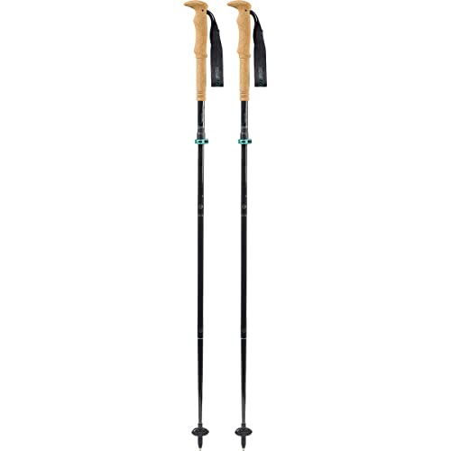 Komperdell Carbon FXP.4 Summit Vario Compact Poles Black / Mint 105-125