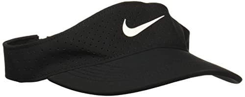 Nike Aerobill Visor Black/White One Size