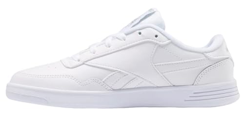 Reebok women's Club Memt Sneaker, Steel/White, 8.5 US