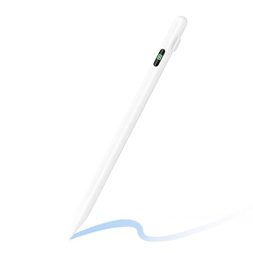 Pencil for iPad Air 5th & 4th Generation, Stylus Pencil for iPad Pro 6th/5th/4th/3rd Generation, Pencil with Palm Rejection Compatible with 2018-2023 Apple iPad 10th 9th iPad Mini 6th (White)