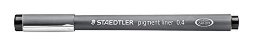 Staedtler Pigment Liner, 0.4mm, Black Ink (308-0.4)