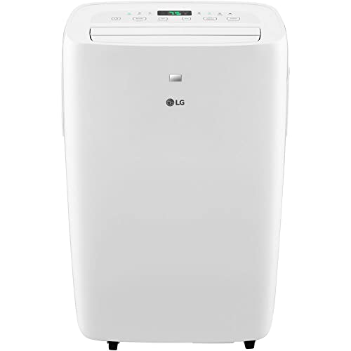 LG 7,000 BTU Portable Air Conditioner, 115V, Cools 300 Sq.Ft. (12' x 25' Room Size), Portable Air Conditioner for Home with Quiet Operation, LCD Remote Control, and Window Installation Kit, White