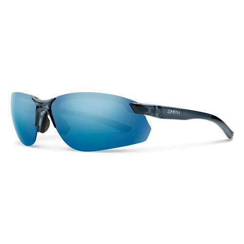 SMITH Parallel Max 2 Sport & Performance Sunglasses - Crystal Mediterranean | Polarized Blue Mirror
