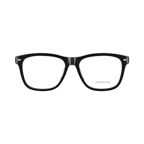 Echo Frames (3rd Gen) | Smart audio glasses with Alexa | Square frames in Classic Black with prescription ready lenses