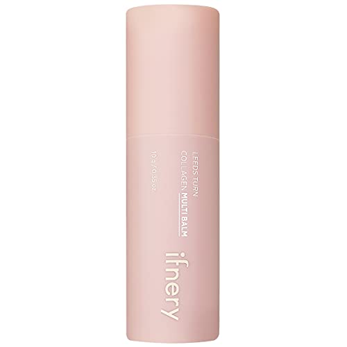 ifnery Hydrating Anti-aging Moisturizing smoothening Collagen Balm Stick for Face, Body and Hair Usable. Made in Korea 0.35 oz.