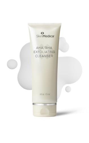 SkinMedica AHA/BHA Exfoliating Cleanser - Gently Scrub Away Dead Skin with Exfoliating Face Wash Cleanser, Improving the Appearance of Skin Tone and Texture, 6 Fl Oz