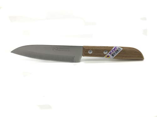 Kiwi 4' Sharp Pairing Knife, with wood Handle # 503