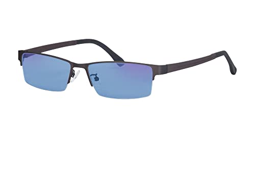 SHINU Color Blindness Sunglasses for Men Red Green Blind Glasses Partial Tritanopia Eyglasses Color Blind-1466CB(C9)