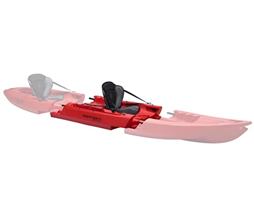 Point 65 Tequila! GTX Modular Kayak Mid Section | Red 40