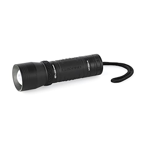 LUXPRO Zoom Focus CREE LED Flashlight High Lumen Tactical Handheld with TackGrip (LP1035V2)